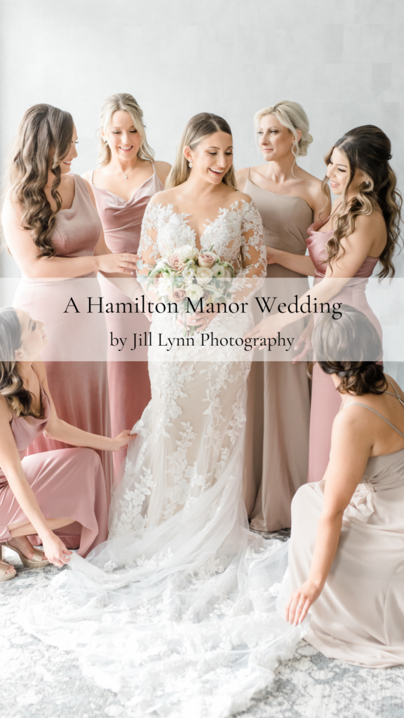 A Spring Wedding at The Hamilton Manor