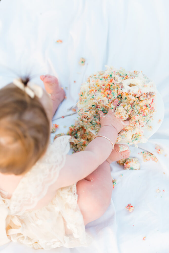 Photo of a cake smash