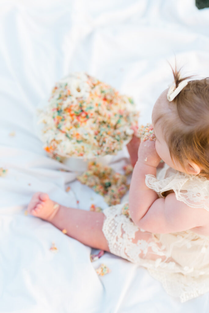 Photo of a cake smash